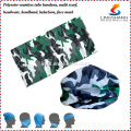 100% poliéster Bandana Promocional Mais Popular Popular Costume Bandana bandana multifunções headwear bandana